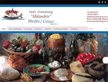 Tablet Screenshot of malandrisprovision.com